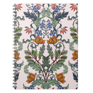 Ethnic Traditional: Decorative Vintage Floral Notebook