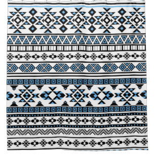 Ethnic Triangle Geometric Navajo Pattern