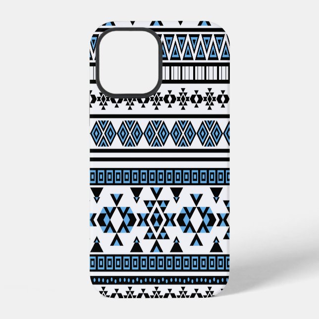 Ethnic Triangle Geometric Navajo Pattern iPhone Case (Back)