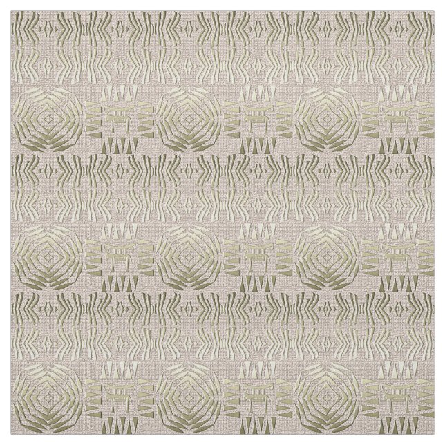ethnic tribal african pattern fabric (Swatch)