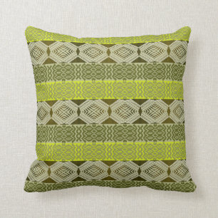 ethnic tribal african pattern throw pillow