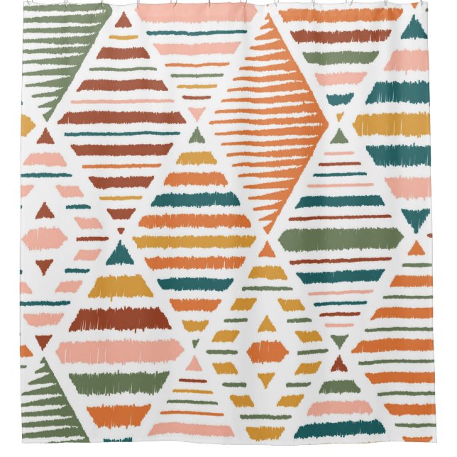 Ethnic Tribal Argyle Seamless Pattern. Traditional (Front)
