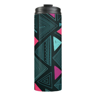 Ethnic Tribal Boho: Doodle Vintage. Thermal Tumbler