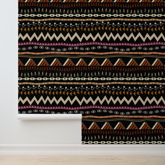Ethnic Tribal Design Wallpaper (Application)