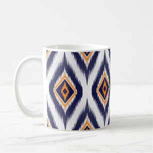 Ethnic Tribal Motif: Ikat Pattern. Coffee Mug