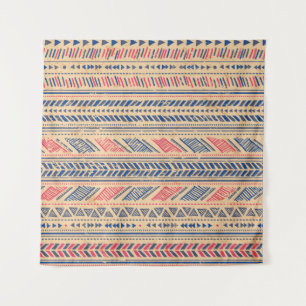 Ethnic tribal vintage seamless pattern tapestry
