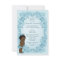 Ethnic Vintage Prince Blue Baby Shower