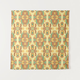 Ethnic Vintage Trend: Bohemian Seamless Tile Tapestry