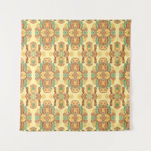 Ethnic Vintage Trend: Bohemian Seamless Tile Tapestry