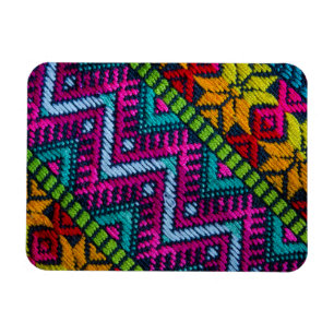 Ethnic Woven Threads Magnet