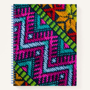 Ethnic Woven Threads Notebook