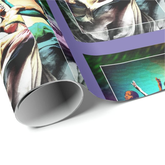 Ethnic Wrapping Paper (Roll Corner)