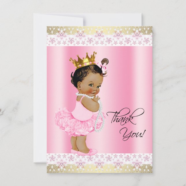 Ethnique Ballerina Tutu Baby Girl Merci (Devant)