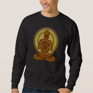 Ethno Mandala Buddha Have A Look Inside Of You 4 Sweatshirt