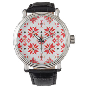 Ethno Slavic Motive Watch