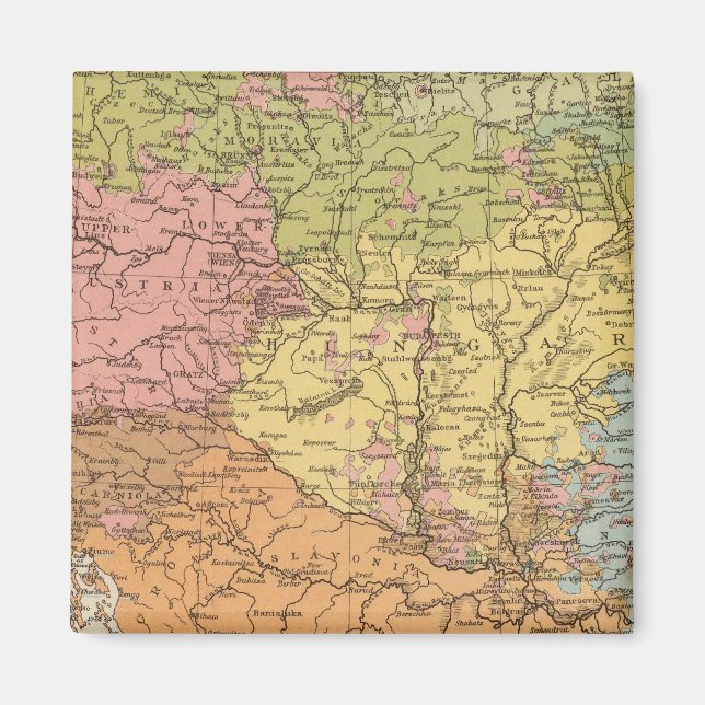 Ethnog Austria Hungary Magnet (Front)