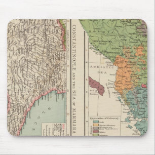 Ethnog Balkan Peninsula, Constantinople Mouse Pad