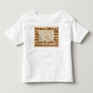 Ethnographic Chart of Mexico Toddler T-shirt