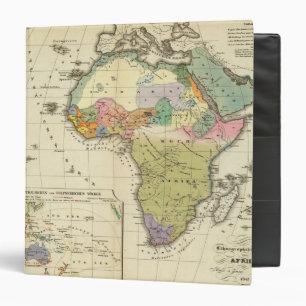 Ethnographic Map of Africa Binder