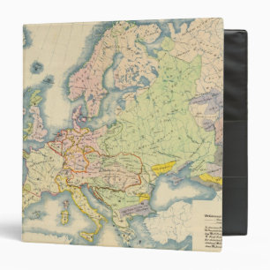 Ethnographic map of Europe Binder