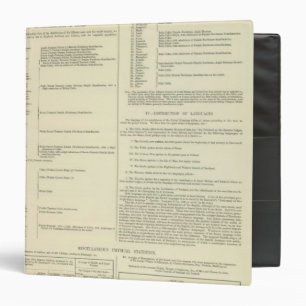 Ethnographic Map of Great Britain and Ireland Binder
