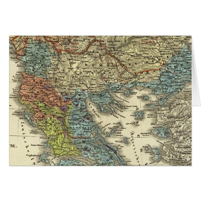 Ethnographic Map of Ottoman Empire (Front Horizontal)