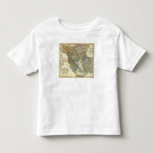 Ethnographic Map of Ottoman Empire Toddler T-shirt