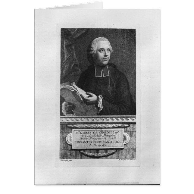 Etienne Bonnot de Condillac (Devant)