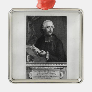 Etienne Bonnot de Condillac Metal Ornament