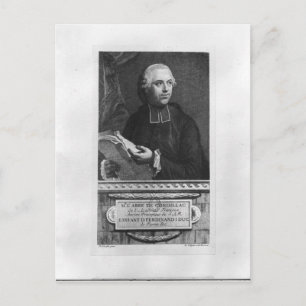 Etienne Bonnot de Condillac Postcard