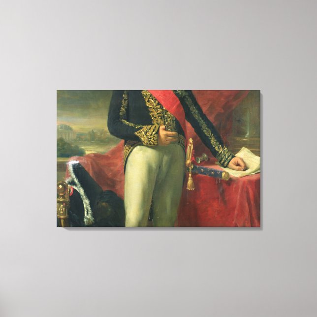 Etienne-Jacques-Joseph-Alexandre Macdonald Canvas Print (Front)
