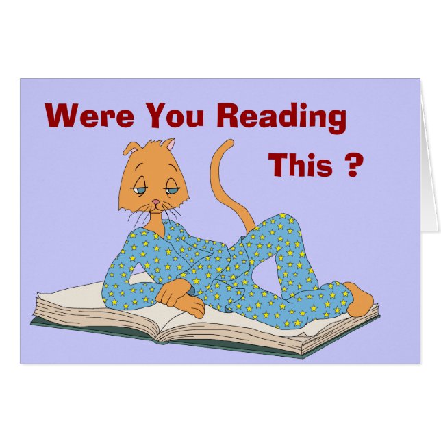 Étiez-vous lisant ceci ? (Devant horizontal)