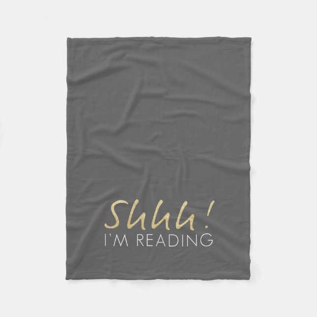 Étincelle d'or Shhh ! Je lis la couverture (Devant)