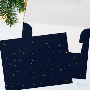 Étincelle & Lumineuse ! Enveloppe bleu foncé