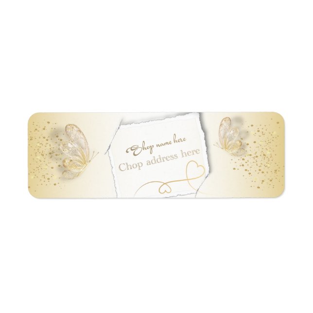 Etiqueta de remises personalizada (Devant)