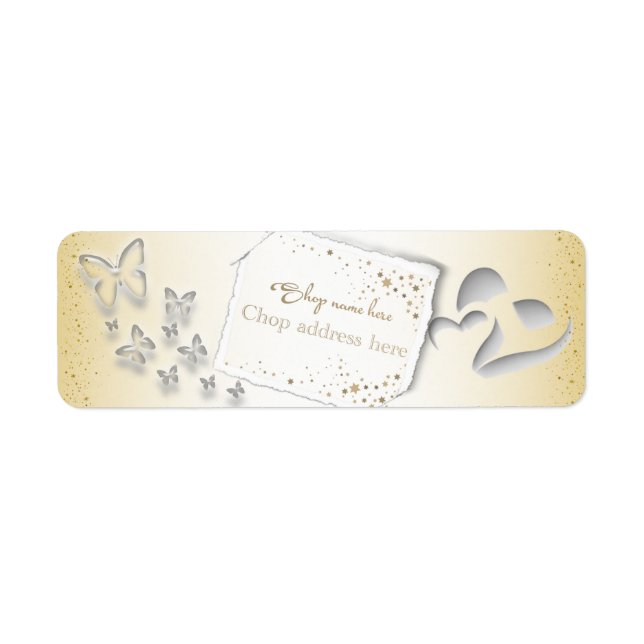 Etiqueta de remises personalizada (Devant)