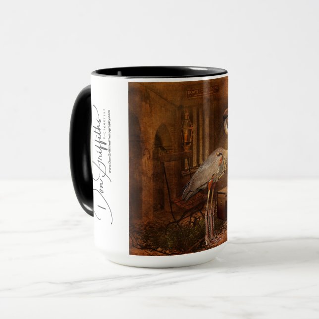 "Étiquetez pour monter" la grande tasse 15 onces (Devant gauche)