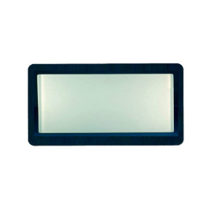 Étiquette 1,25 po x 2,75 po Adresse postale Miroir en verre