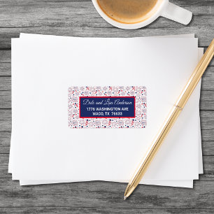 Étiquette 4 juillet Fête de l'Indépendance BBQ