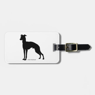 Étiquette À Bagage イタリアン・グレイハウンド ラゲージタグ Italian Greyhound Luggage tag