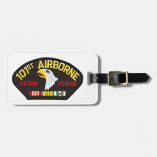 Étiquette À Bagage 101st Vétéran aéroporté du Vietnam