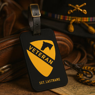 Étiquette À Bagage 1re division de cavalerie "Première Équipe" Person