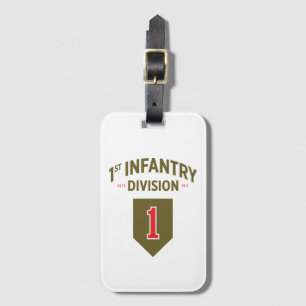 Étiquette À Bagage 1re division d'infanterie