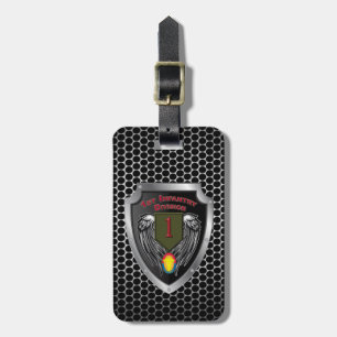 Étiquette À Bagage 1re division d'infanterie "Big Red One"