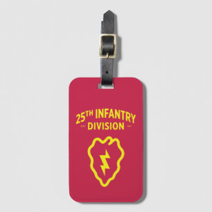 Étiquette À Bagage 25e insigne de la division d'infanterie