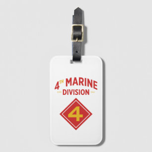 Étiquette À Bagage 4e division maritime des États-Unis