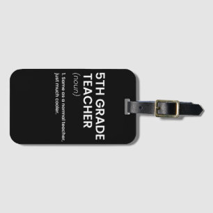 Étiquette À Bagage 5e année Enseignant Définition École Cool