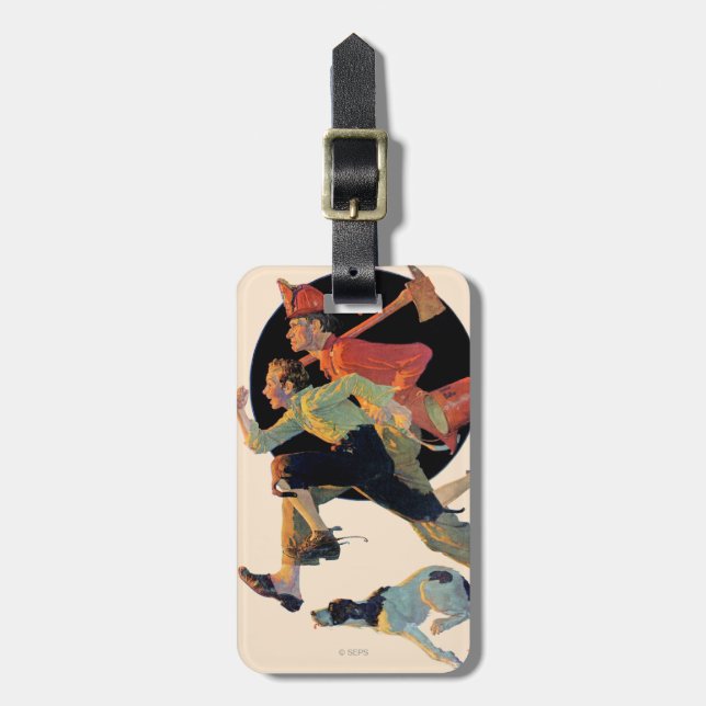 Étiquette À Bagage À la délivrance (Devant Vertical)