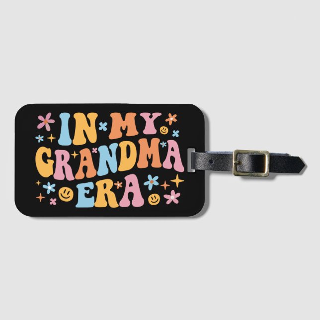 Étiquette À Bagage A l'ère de ma grand-mère I (Devant Horizontal)