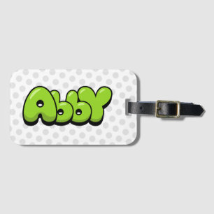 Étiquette À Bagage Abby
